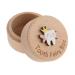 Lusofie Tooth Fairy Box 3D Carved Wooden Cute Tooth Box Lost Teeth Storage for Kids Tooth Fairy Gifts