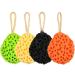Body Shower Sea Sponge - Soft Exfoliator Spa Scrubber Ball (Orange) for Ultimate Bath Cleaning | International Shipping Available - Buy Online on GoSupps.com