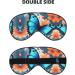Blue Butterfly Double-Sided Sleep Eye Mask | Soft Adjustable Blindfold Block Light - Comfort for Sleep | Shop Now - Buy Online on GoSupps.com