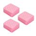 Gel Nail Polish Remover Pads 300 Soft Lint-Free Cotton Nail Cleaning Pads for Nail Art (PINK)