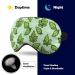 Pot Leaves Weed Funny Eye Mask | Soft Blindfold with Adjustable Strap for Sleep & Travel - Buy Online on GoSupps.com