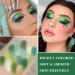 16 Colors Green Eyeshadow Palette Shimmer Matte Eye Shadow Palette Long Wear Waterproof Eyeshadow Makeup Palette - Buy Online on GoSupps.com