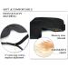 QTMY 3 PCS Gem Mindfold Sleeping Eye Mask for Ultimate Relaxation - Natural Sleep Aid for Women, Men, and Adults | Eyepatch Blindfold Shade Travel Accessory - Buy Online on GoSupps.com
