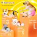Hisprout Skirt Diaper for Female Dogs - Reusable & Washable Puppy Diapers (M Ocean Series) | Durable & Comfortable Pet Care - Buy Online on GoSupps.com