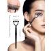EBANKU Eyelash Comb & Spoolie Set - Double Ended Professional Eyelash Separator Tool for Perfect Lashes - 4pcs Black - International Shipping Available - Buy Online on GoSupps.com
