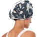 Super Absorbent Elephant Handrawn Hair Towel 2 Pack - Quick Dry Hair Turbans with Button Twist for Women & Girls - Buy Online on GoSupps.com