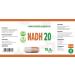 NADH 20mg 60 Vegetable Capsules Tested by a Third Party Laboratory Gluten Free and GMO Free - Buy Online on GoSupps.com