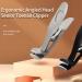 Nail clipper Nail Clippers for Thick Toenails Nail Clippers for Women Large Angled Head Toenail Clippers with Wide Opening Ergonomic Angled Head Senior Toenail Clipper Carbon Black Suit - Buy Online on GoSupps.com