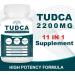 VITACRLLYNMN 2200MG TUDCA Supplements - Bile Salts Supplement Complex for Liver Detox & Cleanse Gallbladder Cleanse Digestive Health 60 Capsules - Buy Online on GoSupps.com