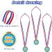 Gejoy 60-Piece Olympic Style Plastic Award Medals Assortment for Kids - Sports, Talent Shows, Gymnastics, Birthdays - Buy Online on GoSupps.com