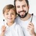 8-Piece Nano Soft Toothbrush Set for Adults and Kids - Extra Soft Bristles for Gentle Oral Care - Black, White, Pink, Green Handles - Buy Online on GoSupps.com