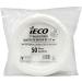 iEco Bagasse Plates 7" (17.7 cm) 100% Compostable 10 Packs of 50 (500 Plates) - Buy Online on GoSupps.com