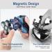 Upgrade Magnetic Head Shaver for Bald Men - Cordless 5-in-1 Electric Razor | IPX7 Waterproof Wet/Dry Grooming Kit | Easy Palm Shaver for a Smooth Shave - Buy Online on GoSupps.com