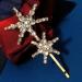 LALAFINA 1 Set Starfish Hairpin Crystal Bobby Side Clip Bangs Hair Pin Wedding Hair Barrettes Star Hair Clip Metal Hair Accessories Girls Hair Clips Headband Celebrity Rhinestones Bride - Buy Online on GoSupps.com