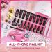 Buy Gelnail Starter Set - 48W Lamp 8 Colors Poly Gel UV Nail Polish Tips & Accessories for DIY Red Gel Nails - Buy Online on GoSupps.com