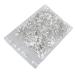 Flatback Rhinestones Sparkling Portable Nail Art Rhinestones for Clothes Manicure with Unique Shapes High Durability ABS Material for DIY Beauty Nail Art