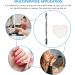 Vicasky 2 Sets Ring Palette & Makeup Spatula - Stainless Steel Heart Makeup Plate & Nail Art Tablet for Precision Drawing - Buy Online on GoSupps.com