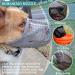 Dog Muzzle for All Sizes Soft Cover Adjustable Straps Poison Bait Protection XS+ Snout (6 - 8 ) - Buy Online on GoSupps.com