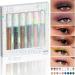  Generisch Glitter Liquid Eyeliner Set of 6 Colors Waterproof Long-Lasting and Highly Pigmented Eyeliner Pencil Sparkling Eyeliner Pencil for Dancing - Buy Online on GoSupps.com