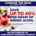 FUNDAMINOS-Vegan EAA/BCAAâs  Botanically Boosted  Best-Tasting  Great Value  Nothing Artificial Â  Physician-Formulated  Clinically-Proven Since 2008 (60-Servings) - PureClean Performance 60 Servings (Pack of 1) - Buy Online on GoSupps.com