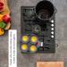 Oikabio Pancake Pan Eggs Pancake Frying Pan Non-Stick Fried Egg Burger Pan 4 Holes Crepe Pan for Breakfast Eggs Kitchen Utensils - Buy Online on GoSupps.com