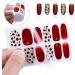 MWOOT 16 Sheet Leopard Nail Ticker - Self-Adhesive Nail Art Stickers & Nail Files for DIY Manicure Decoration - Buy Online on GoSupps.com