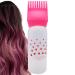 Hair Oil Applicator Bottle Applicator Hair Applicator Hair Applicator Hair Applicator Hair Dye Brush Bottle Light Brush Applicator for Hair Dye Scalp Red