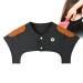Kerali shoulder -warm wraps - collar for women not charging - thick and comfortable neck school wrap safe and warm to breastfeed from older people in air -conditioned rooms dark gray#p collarless#p