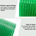 8 PCS Chicken Nest Box Pads - Washable Reusable Egg Laying Nest Liners, Ducks Supplies, Comfortable Coops Accessories - GREEN - Buy Online on GoSupps.com