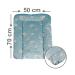 Babynness Waterproof Wrapping - High Quality Wipeable & Easy to Clean - Diaper Documents Organizer in Moon & Star Blue - 50x70 cm - Buy Online on GoSupps.com