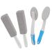Koshifu 4 pieces of pumice stone cleaning stone with handle pumice stone toilet cleaner cleaning block toilet cleaning stone for foot care toilet kitchen shower bathroom pool sink