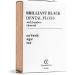 Terra & Co. Brilliant Black Dental Floss - 32 Yards | Eco-Friendly & Effective - Buy Online on GoSupps.com