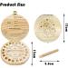 Custom Wooden Tooth Box for Baby Teeth | Keepsake Souvenir for Girls | Perfect Gift for Newborns - Buy Online on GoSupps.com
