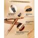 Cream Eyeshadow Stick-1Pcs No Crease Caramel Brown Neutral Matte Eye shadow Pencil Crayon with Blending Sponge Brush Waterproof & Long Lasting Smoky Metallic Eye Brightener Stick Eye Makeup-4# 4# Caramel - Buy Online on GoSupps.com