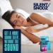 Silent Snooz Unscented Sleep Aid: Natural Snoring Relief | Anti-Snoring Nose Clip with Nasal Dilator | Stop Snoring Device for Men & Women | Reusable (30 Uses) - Buy Online on GoSupps.com