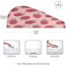 Raspberry Dry Hair Cap Set | 2-Piece Quick Drying Towel & Button Headband | Super Absorbent Soft & Comfortable for All Hair Types - International Shipping Available - Buy Online on GoSupps.com