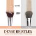 13-Piece Bamboo Makeup Eye Brow Brushes Set - Vegan & Cruelty-Free for Eyebrow, Eyeshadow, Eyeliner, Blending, Foundation, Blush, Powder Kabuki - Professional Quality - Buy Online on GoSupps.com