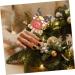 HOLIDYOYO 75 Pcs Lollipop Paper Card Elk Reindeer Candy Holder Xmas Lollipops Sweets for Lollpop - Buy Online on GoSupps.com