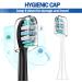 Rebeool Sonicare C2 Plaque Defence Toothbrush Heads x8 - Densely Clustered Bristles for Whiter Teeth - Compatible with Philips Sonicare - Multicoloured - Buy Online on GoSupps.com