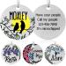 Colored dog brands with engraving personalized dog brand made of stainless steel engraved dog pendants with name animal brand for dogs and cats dog name signs for collar (bird)