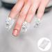 FRCOLOR Feuilles D'Aluminium Pour Enlever Le Vernis Ongles Dissolvant Pour Vernis Ongles Dissolvant En Gel Feuille - Buy Online on GoSupps.com