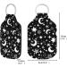 Dreaweet Portable Hand Sanitizer & Chapstick Holder Keychain - Moon Star Design - Buy Online on GoSupps.com