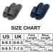 HONYUN Acupressure Foot Massage Slippers - Relief for Neuropathy, Arthritis, Plantar Fasciitis - Men/Women Indoor Non-Slip Sandals - Blue, Size 9-9.5 - Buy Online on GoSupps.com