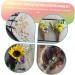 COHEALI 4000 Pcs Non-woven Gasket Resin Hair Clips Diy Hair Pin Cushion Handmade Headdress Material Backing - Buy Online on GoSupps.com