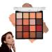16 Colors Eyeshadow Palette Matte Nude Eye Makeup Palette Ultra-Blendable Long Lasting High Pigmented Waterproof Nudes Neutral Smooth Eye Shadow Palette for Women Natural Charming Looking #03 16 Colors 3#