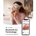 Eye Massager with Heat & Remote - Bluetooth Music Therapy for Migraines Sleep Aid & Eye Strain Relief | Perfect Gift for Men & Women - Buy Online on GoSupps.com