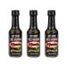 Mexican Habanero Sauce Bundle with El Yucateco Habanero Black Label Reserve 120ml x3 - Hot and Smoky Sauce (Pack of 3 Bundle)