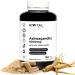 Ashwagandha 9000mg 180 Vegan Capsules for 6 Months of Treatment Withania Somnifera Extract with 10% Witanolides Indian Ginseng to Reduce Stress and Anxiety