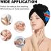 Congo Flag Map Microfiber Hair Towel Wrap for Women - Super Absorbent 10"x26" Hair Turban with Button - Buy Online on GoSupps.com