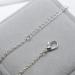 TseanYi Boho Turquoise Drop Chain Necklace - Silver Gemstone Pendant for Women and Girls - Buy Online on GoSupps.com